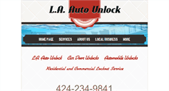 Desktop Screenshot of laautounlock.com