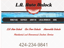 Tablet Screenshot of laautounlock.com